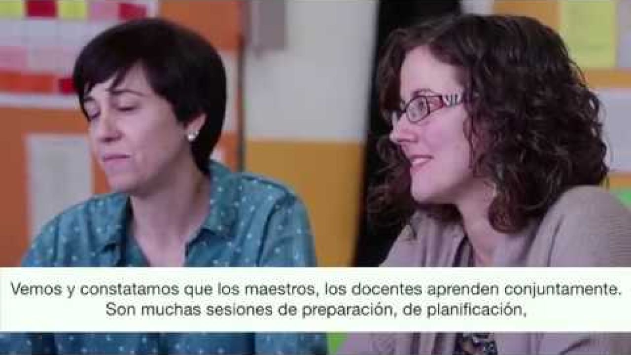 Docencia compartida: Aprendizaje docente entre iguales (con subtítulos en español)